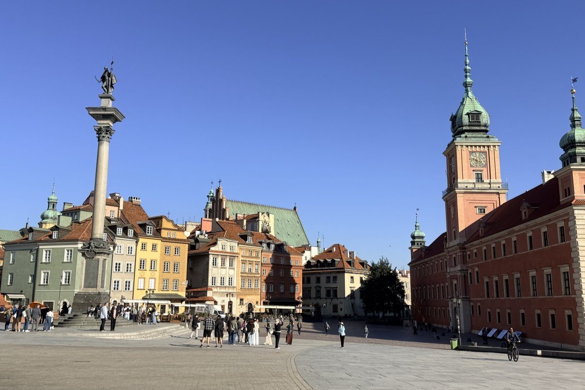 Castle Square in Warsaw's Old Town